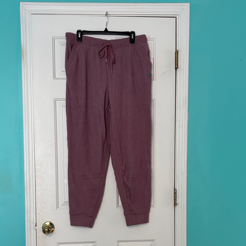 Jones New York Mauve Track Pants